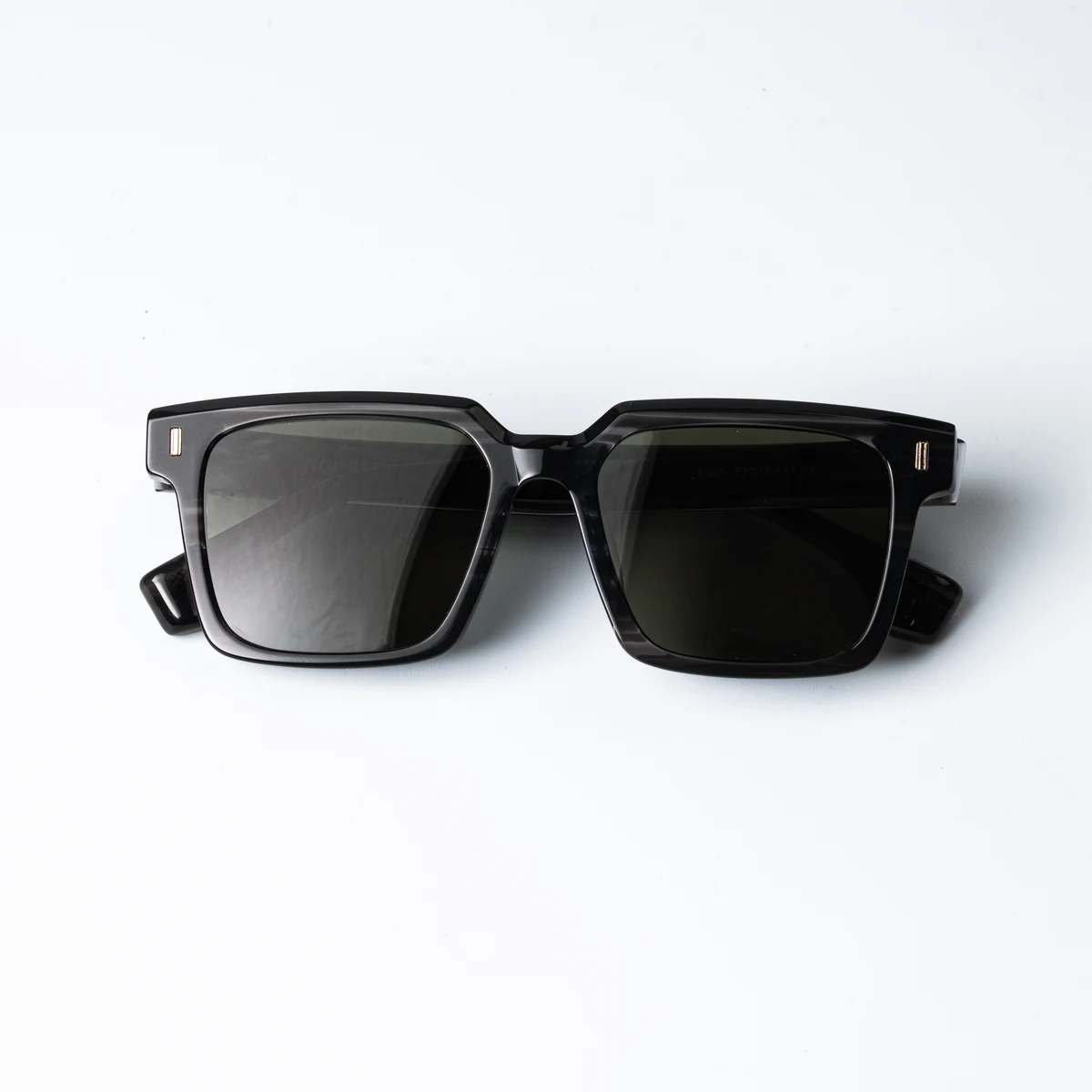 Loen C6 Striped Green Tint — Sunglasses by Topper Eyewear